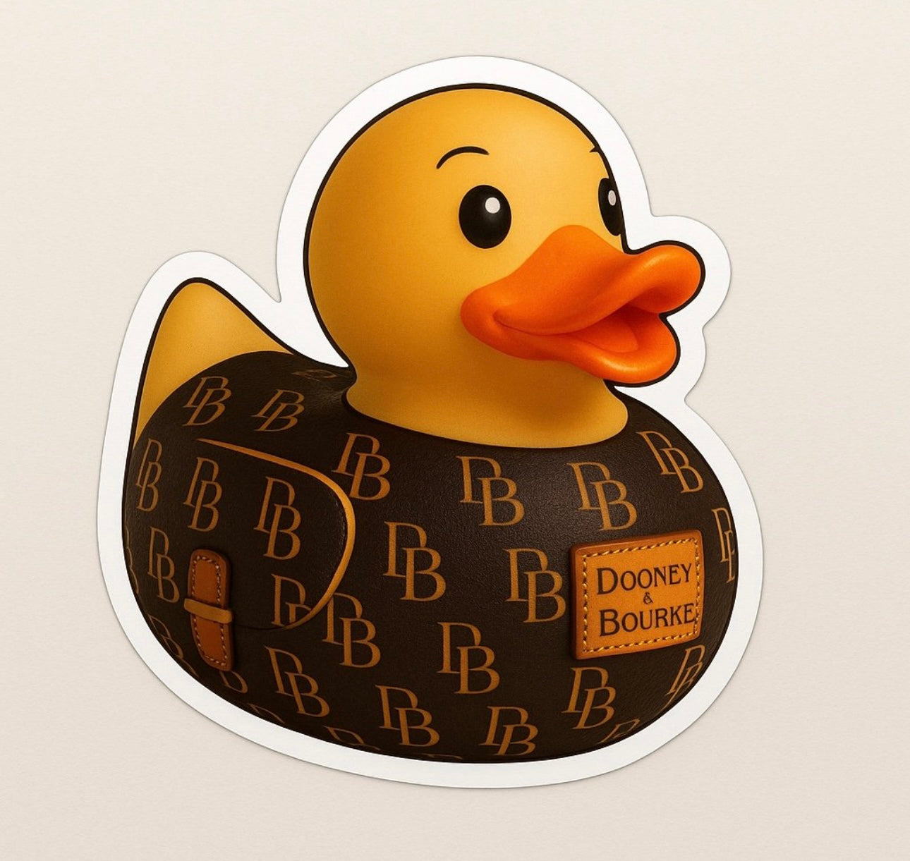 Dooney & Bourke Rubber Duck Sticker by Reed’s Rubber Ducks
