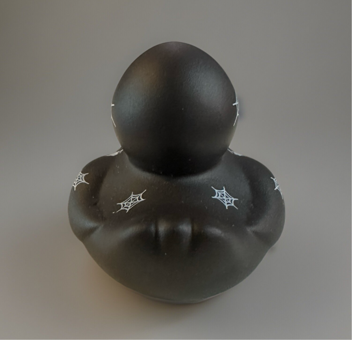 Spider Web Rubber Duck 2”