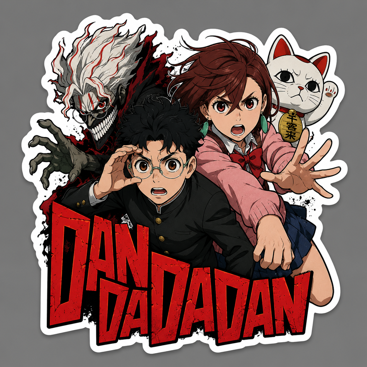 Anime Die-cut Waterproof Vinyl Sticker by Reed’s Rubber Ducks