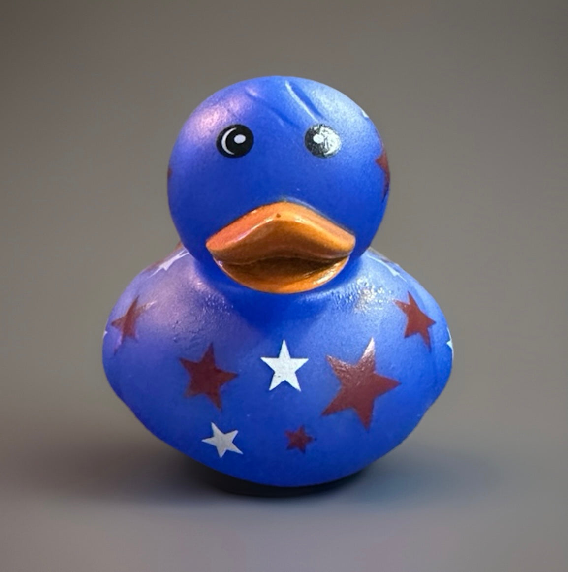 Cobalt Blue Patriotic Rubber Duck 2”
