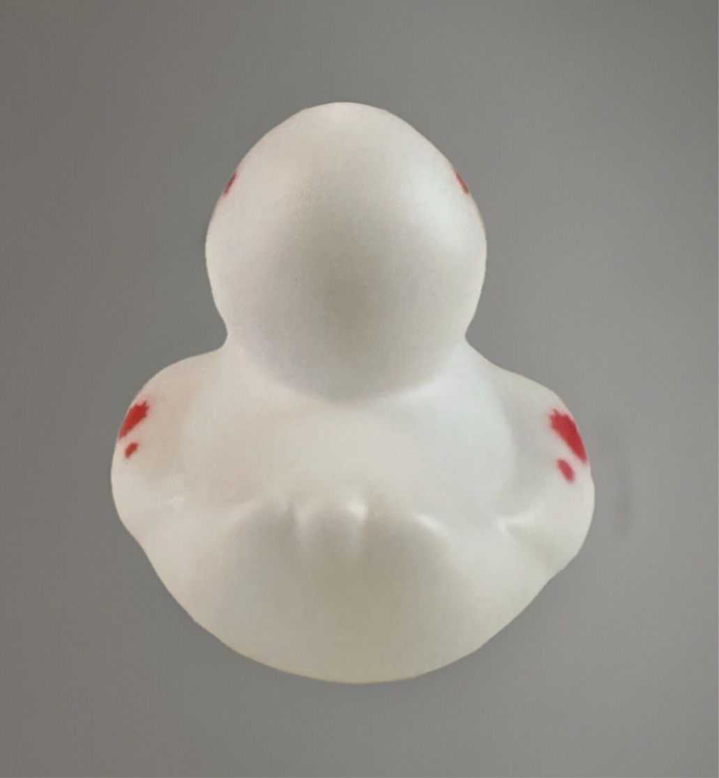 Blood Splatter Rubber Duck 2”
