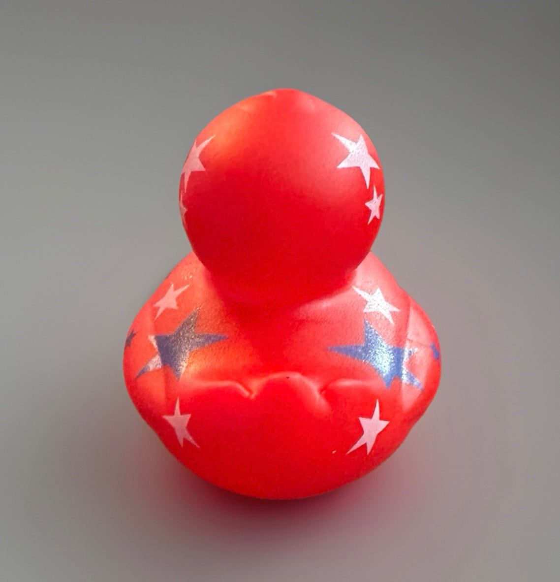 Red Patriotic Rubber Duck 2”