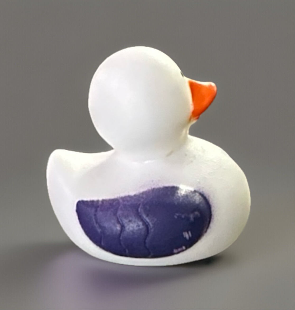 Purple Ribbon Awareness Rubber Duck
