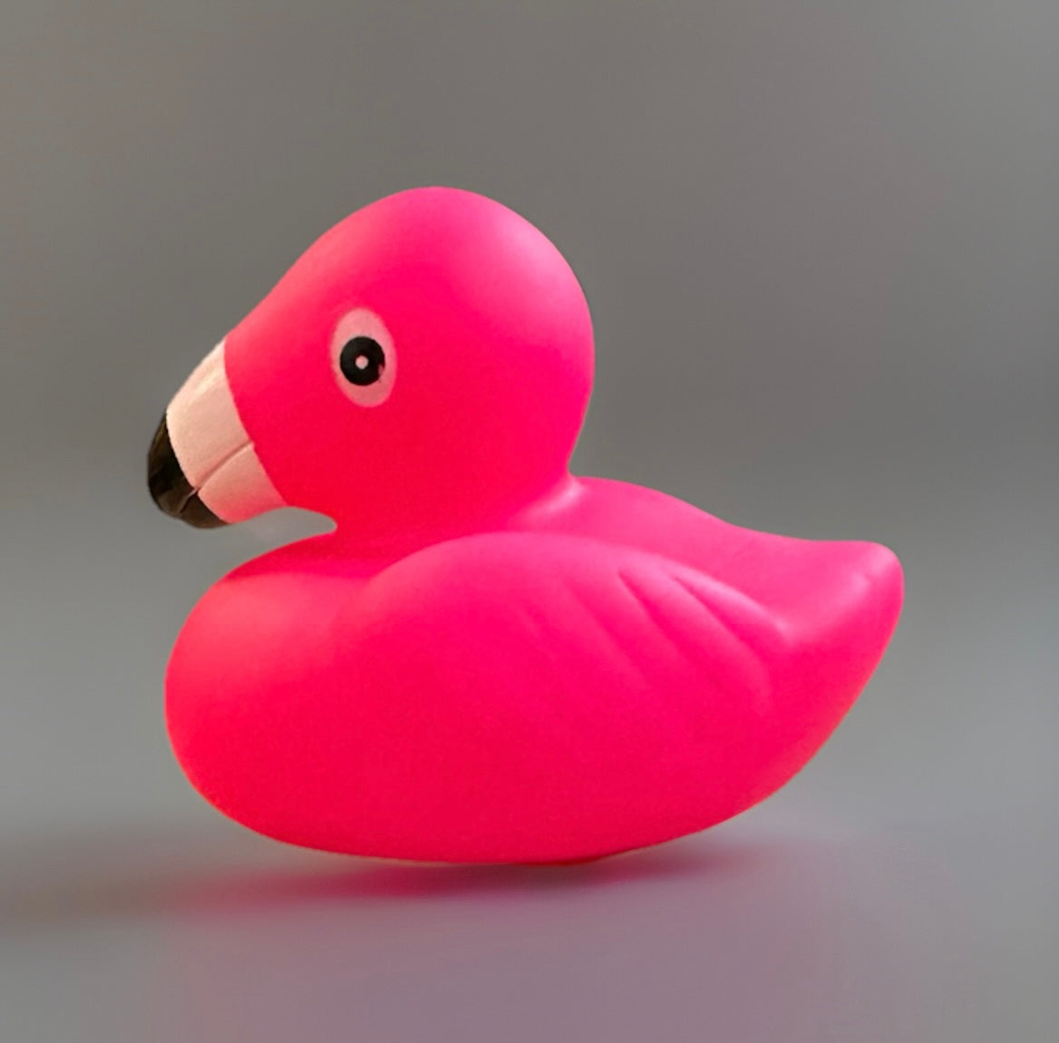Pink Flamingo Rubber Duck 2”