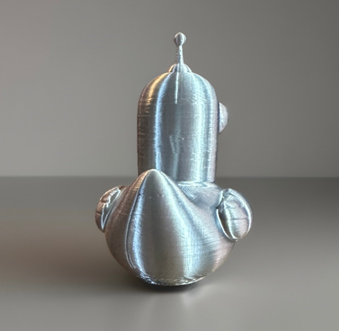Reed's 3D Printed Futurama’s Bender Duck-Collectible