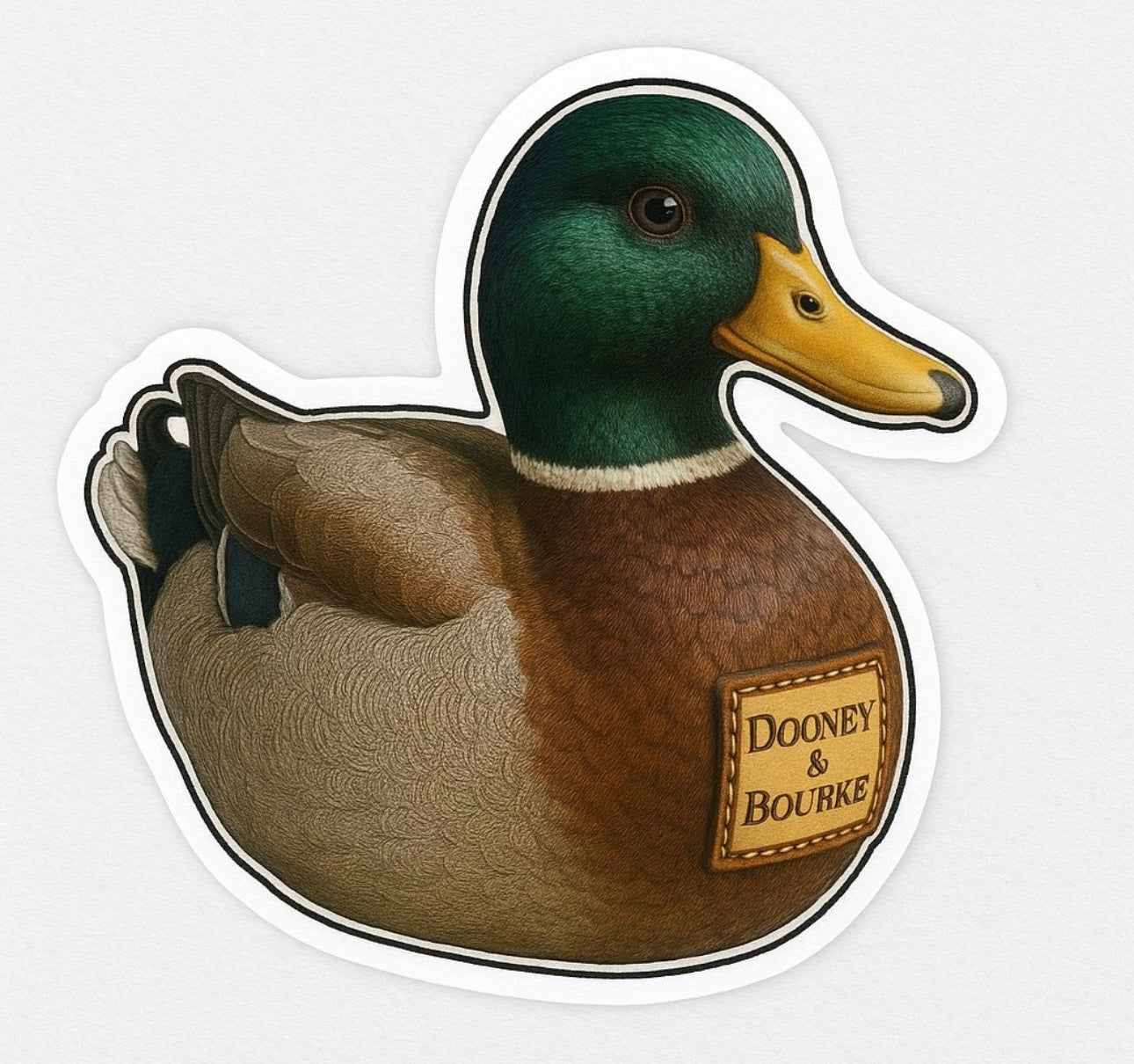 Dooney & Bourke Rubber Duck Sticker by Reed’s Rubber Ducks
