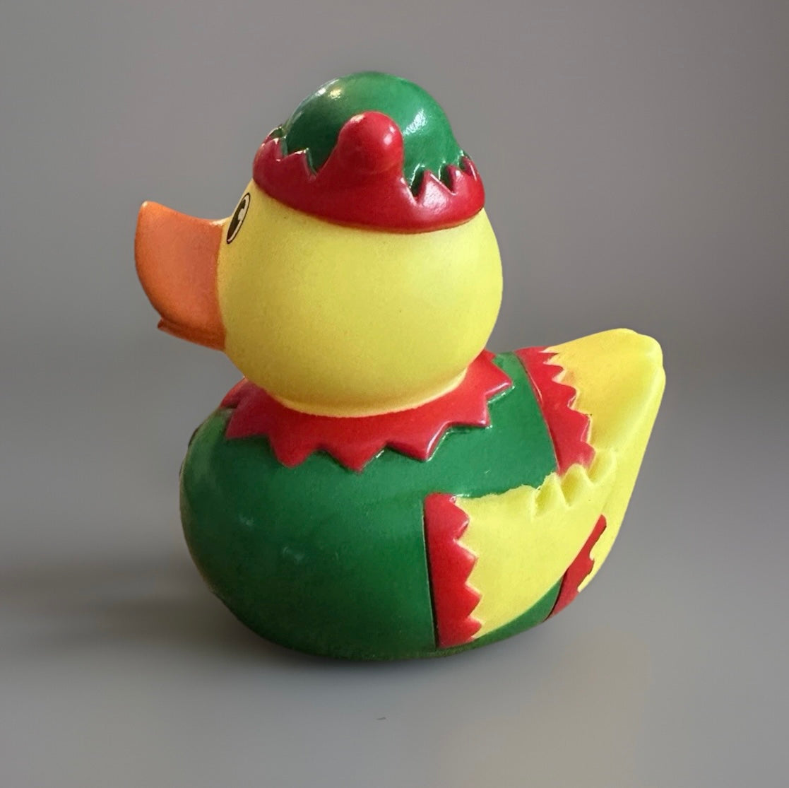 Christmas Elf Rubber Duck 3.5”
