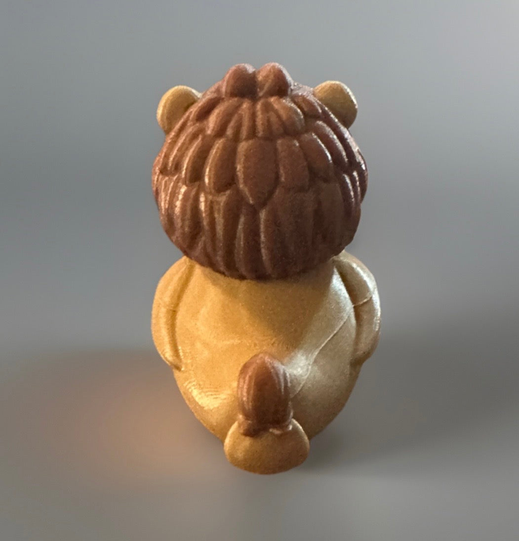Reed's 3D Printed Wizard of Oz’s Cowardly Lion Duck-Collectible