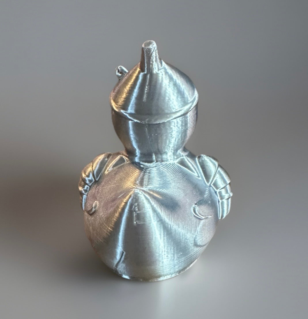 Reed's 3D Printed Wizard of Oz’s Tin Man Duck-Collectible