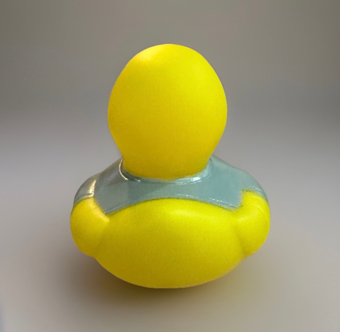 Grey Scrub Nurse Rubber Duck 2”