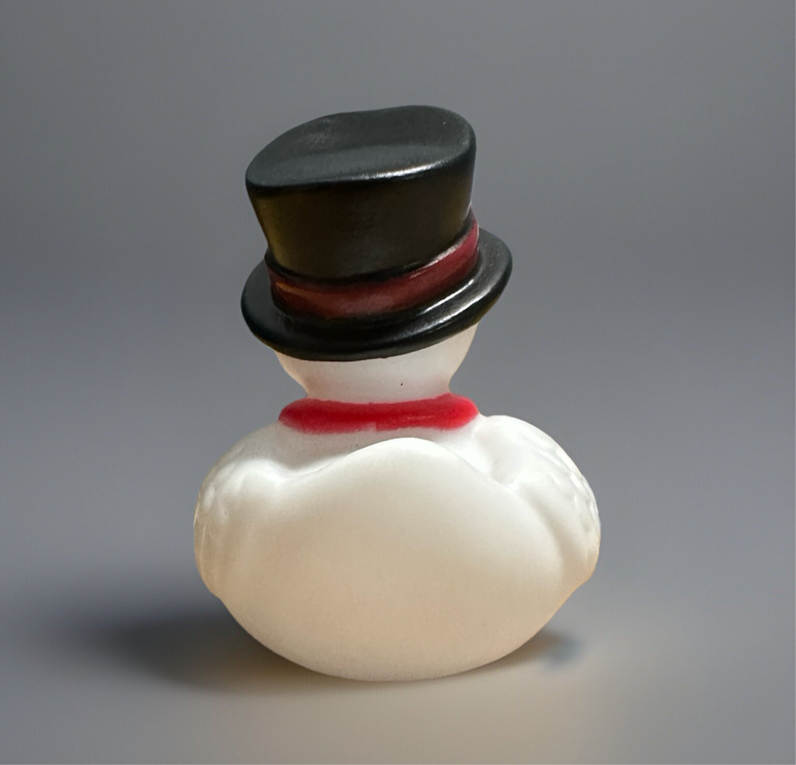 Top Hat Snowman Rubber Duck 2”