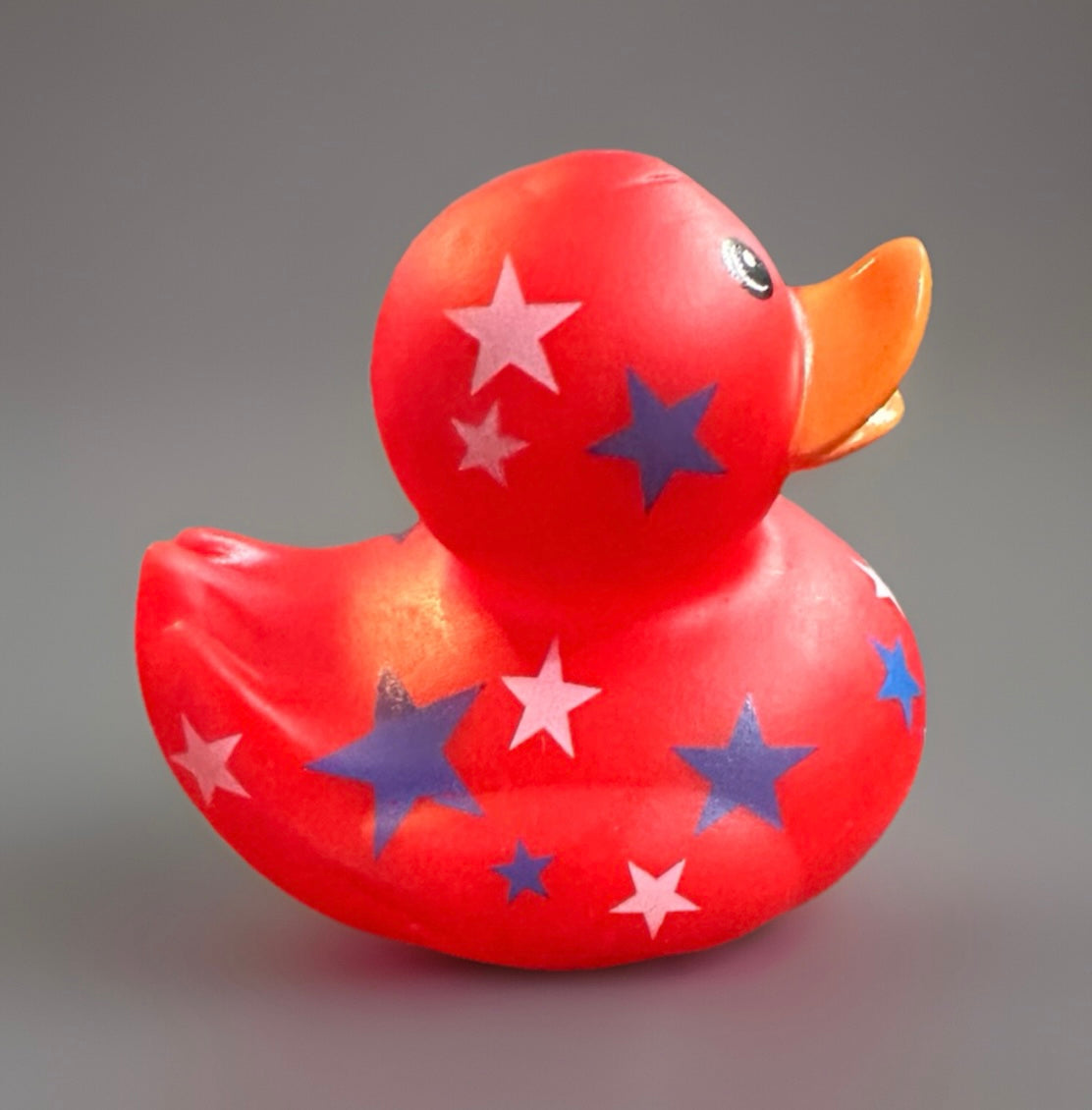 Red Patriotic Rubber Duck 2”