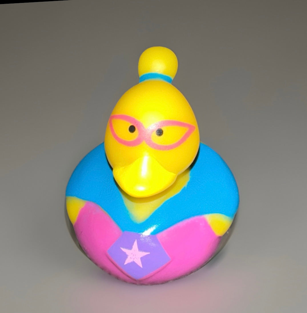 Superhero Girl Rubber Duck 2”