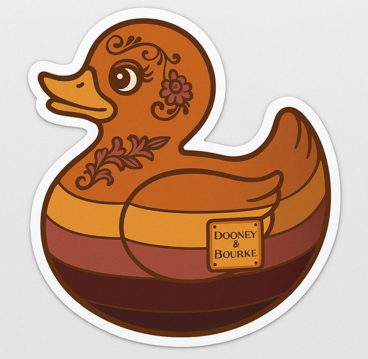 Dooney & Bourke Rubber Duck Sticker by Reed’s Rubber Ducks