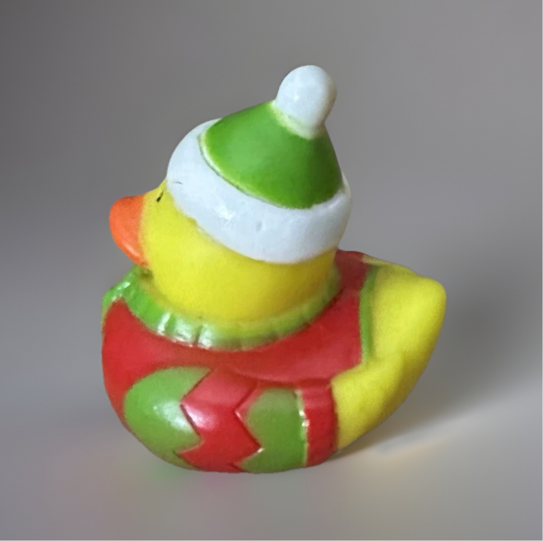 Christmas Ugly Sweater Rubber Duck 2”