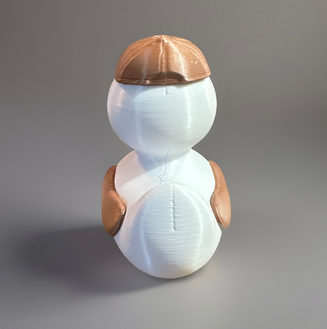 UPS 3D Printed Duck made by Reeds Rubber Ducks and Sensory Shop