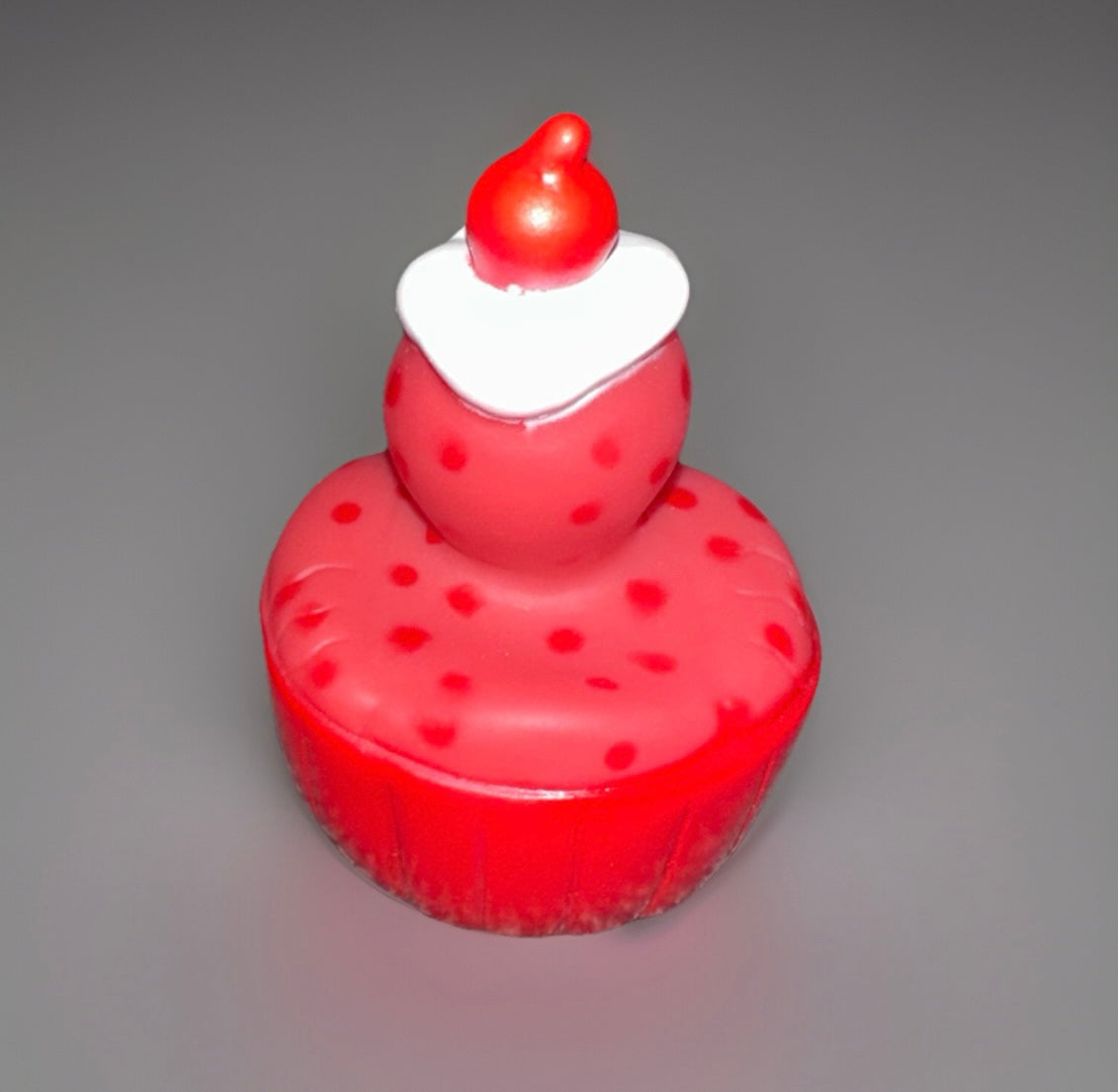 Strawberry Cupcake Rubber Duck 2”