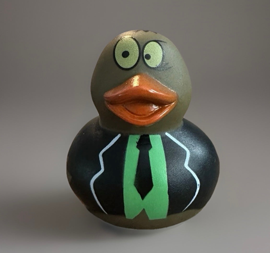 Brown Zombie Rubber Duck 2”