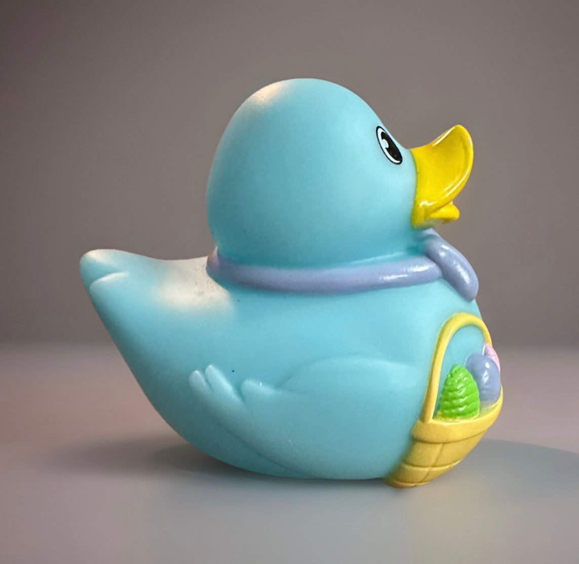 Blue Easter Rubber Duck 3.5”