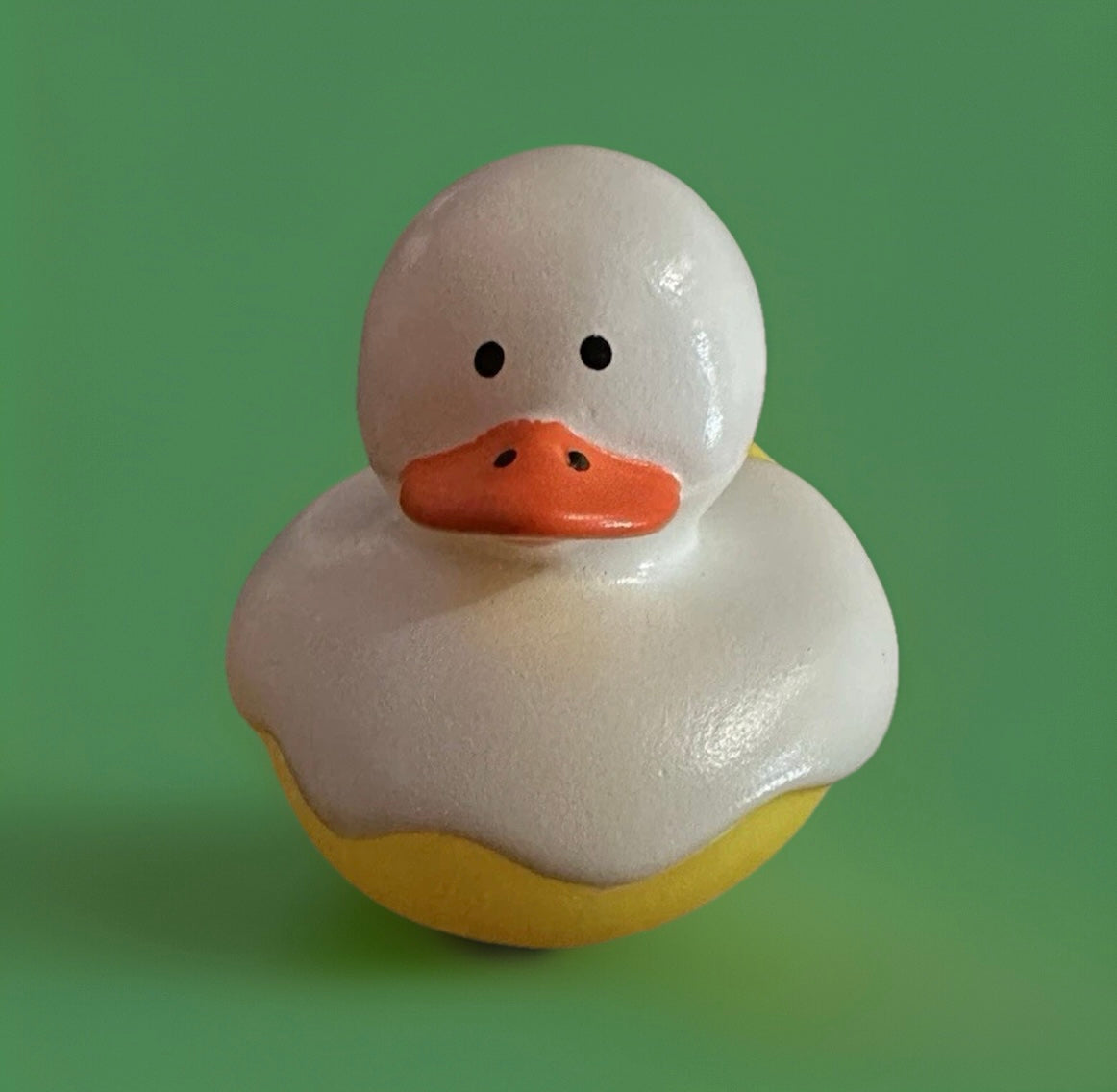 Egg White Rubber Duck 2”