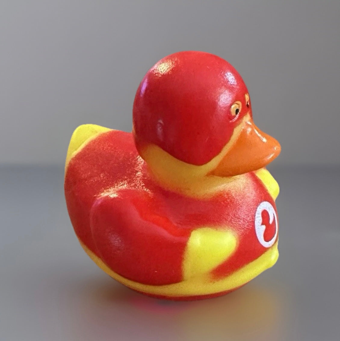 Red Superhero Rubber Duck 2”