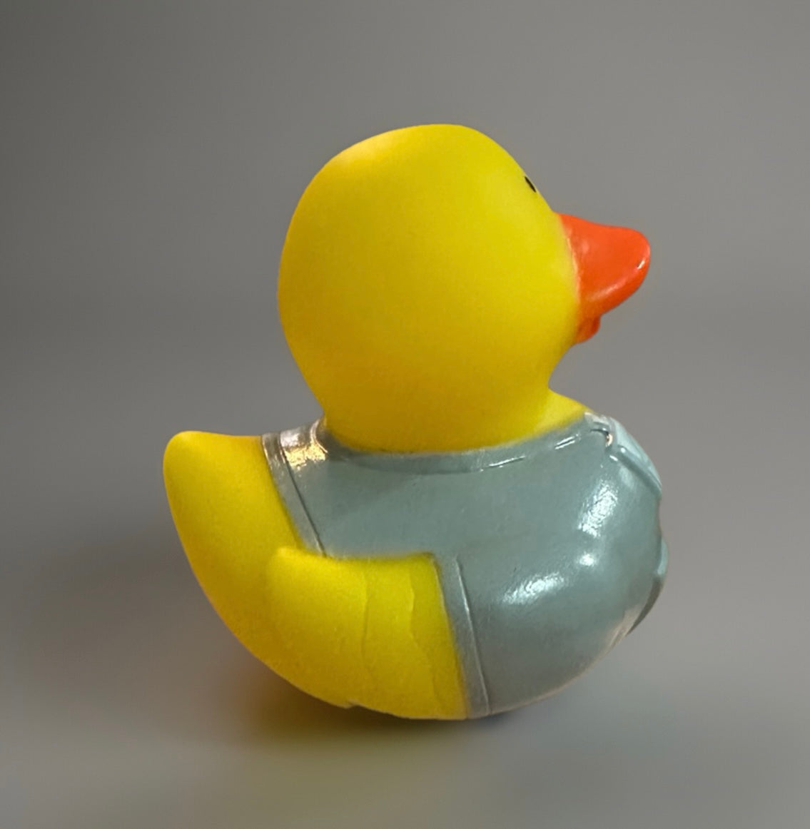 Grey Scrub Nurse Rubber Duck 2”
