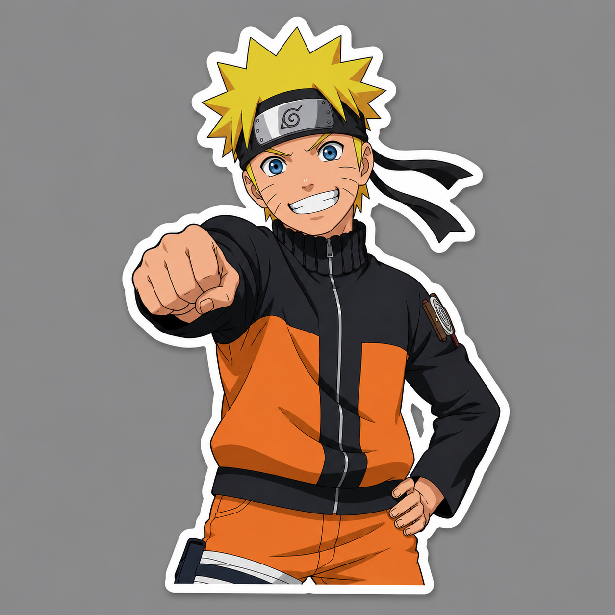 Anime Die-cut Waterproof Vinyl Sticker by Reed’s Rubber Ducks