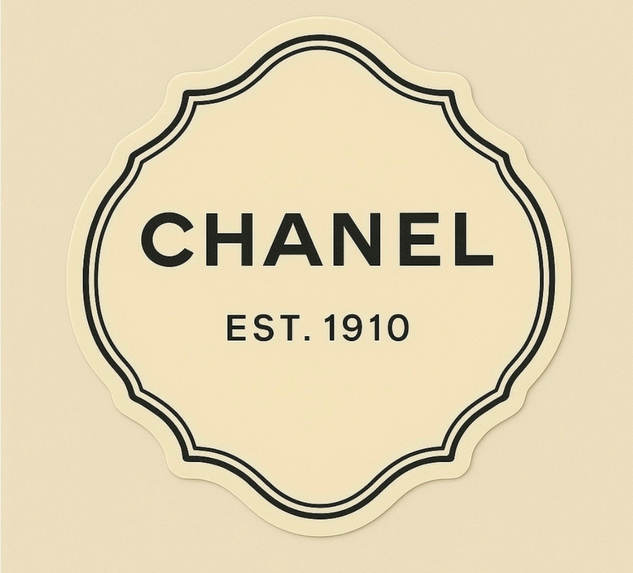 Chanel Vinyl Sticker by Reed’s Rubber Ducks