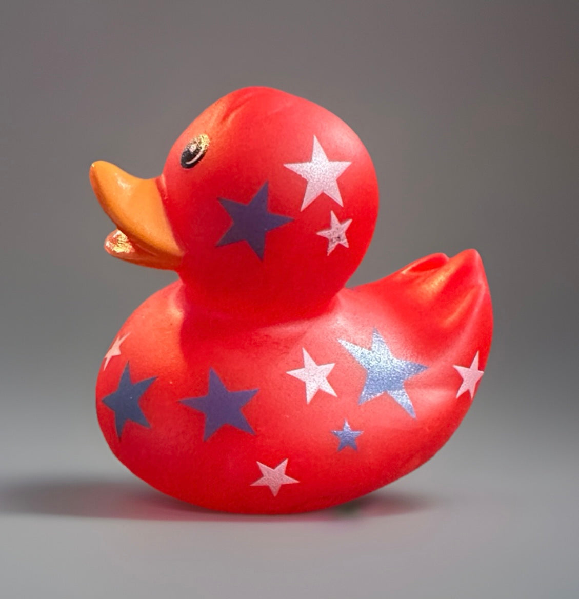 Red Patriotic Rubber Duck 2”