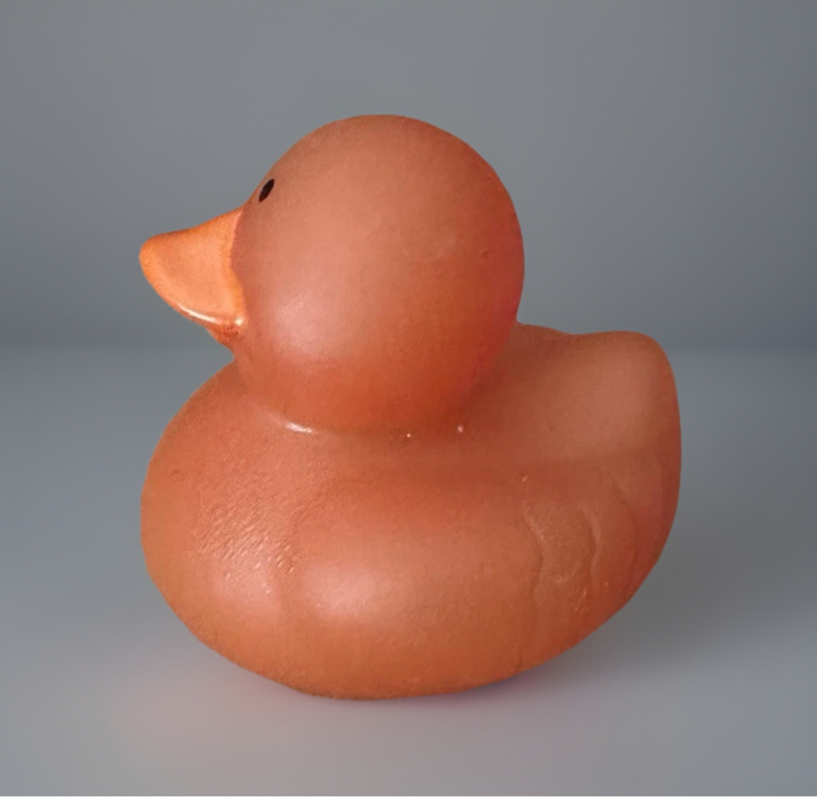 Orange Color Changing Rubber Duck 2”