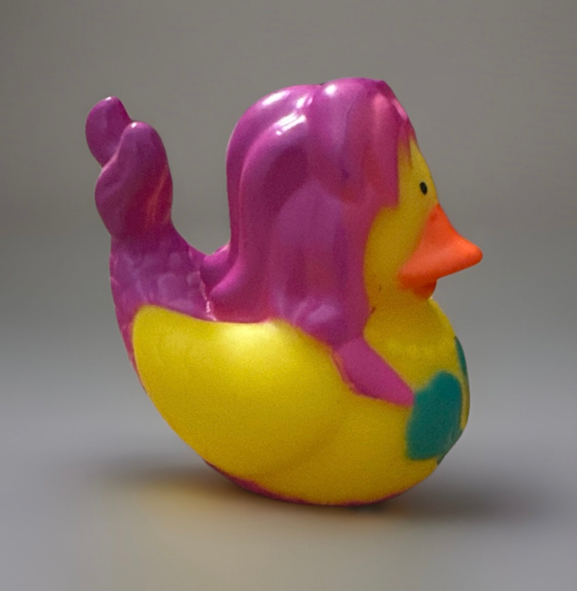 Pink Hair Mermaid Rubber Duck 2”