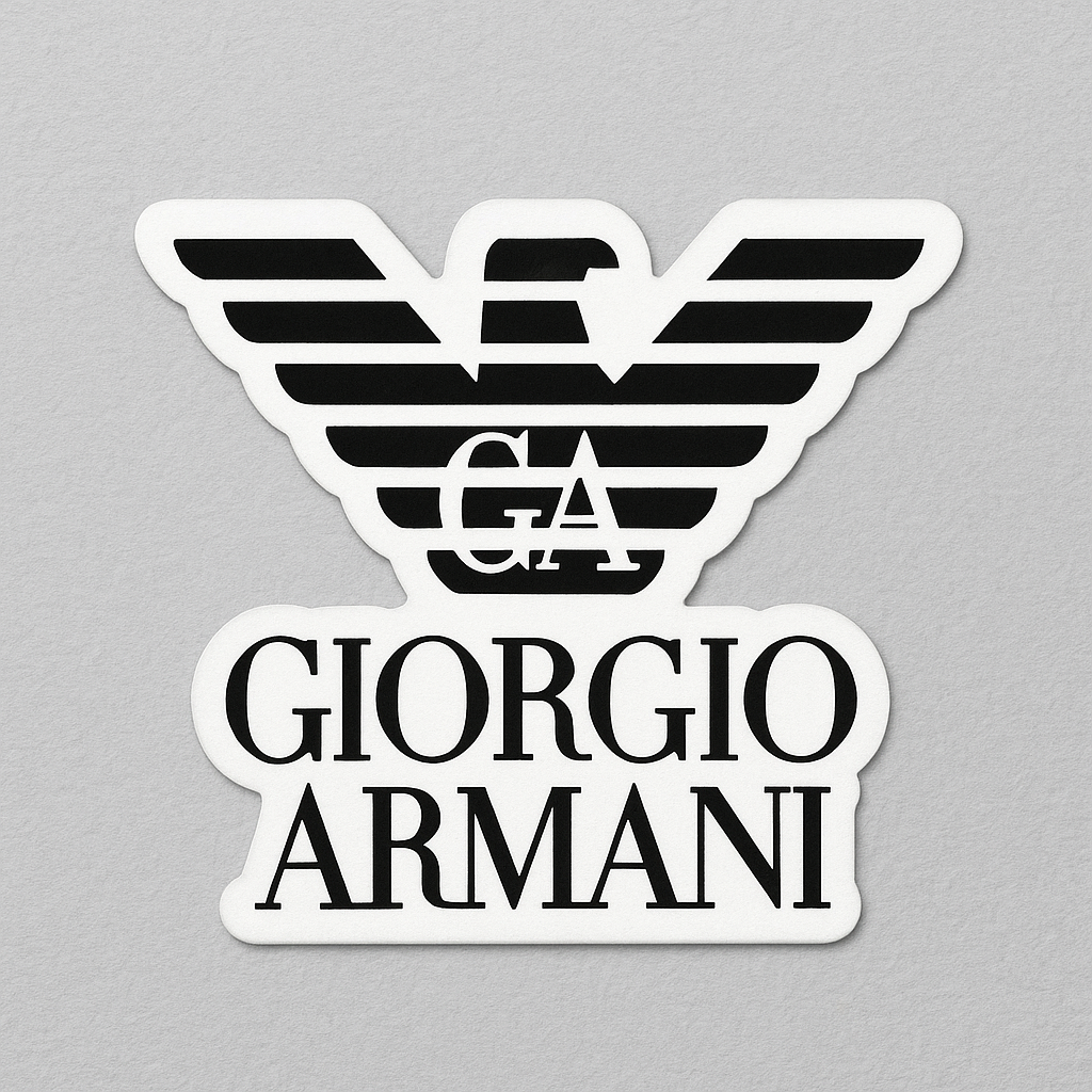 Giorgio Armani Vinyl Sticker by Reed’s Rubber Ducks