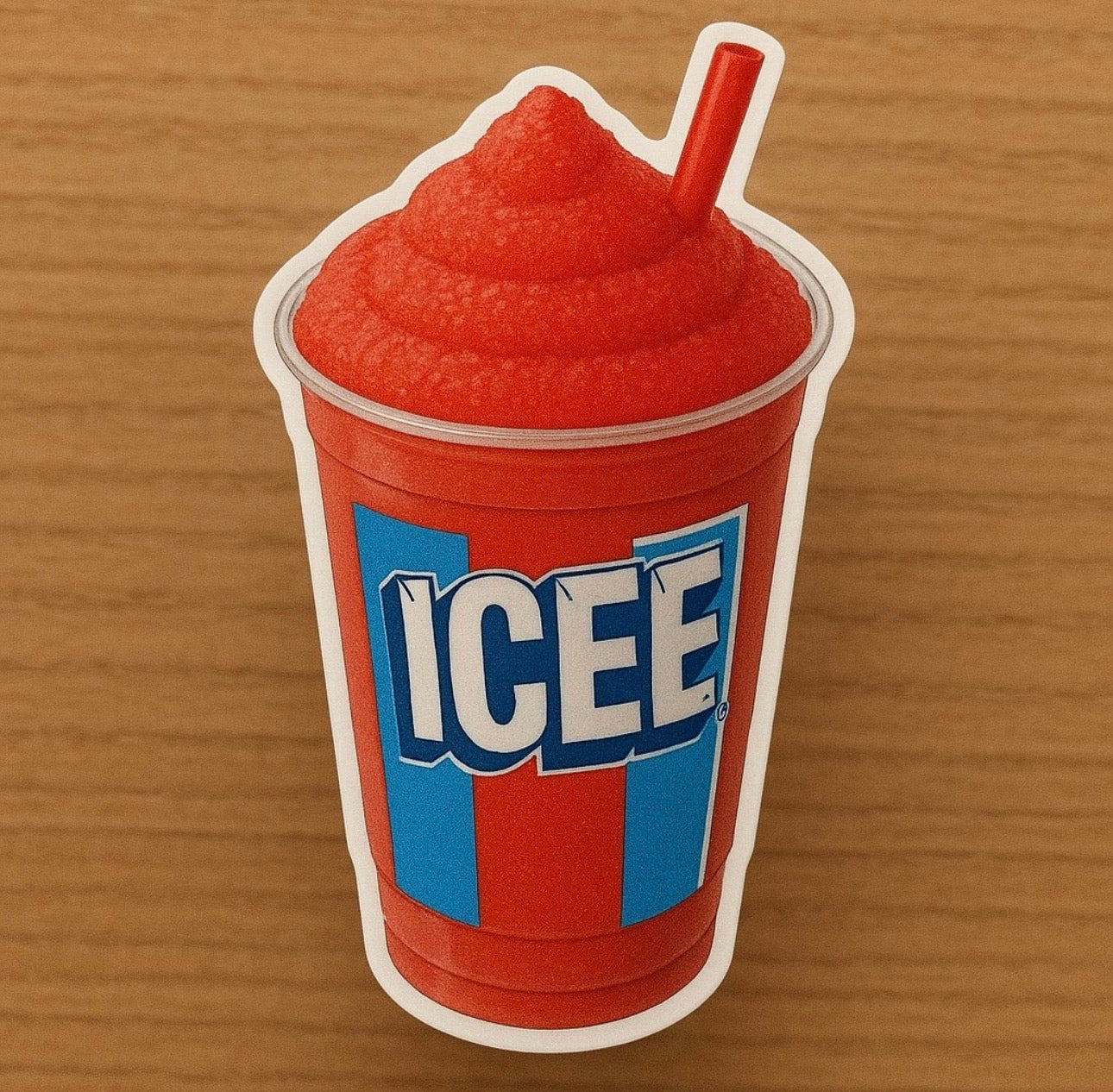 Icee Die-Cut Sticker by Reed’s Rubber Ducks