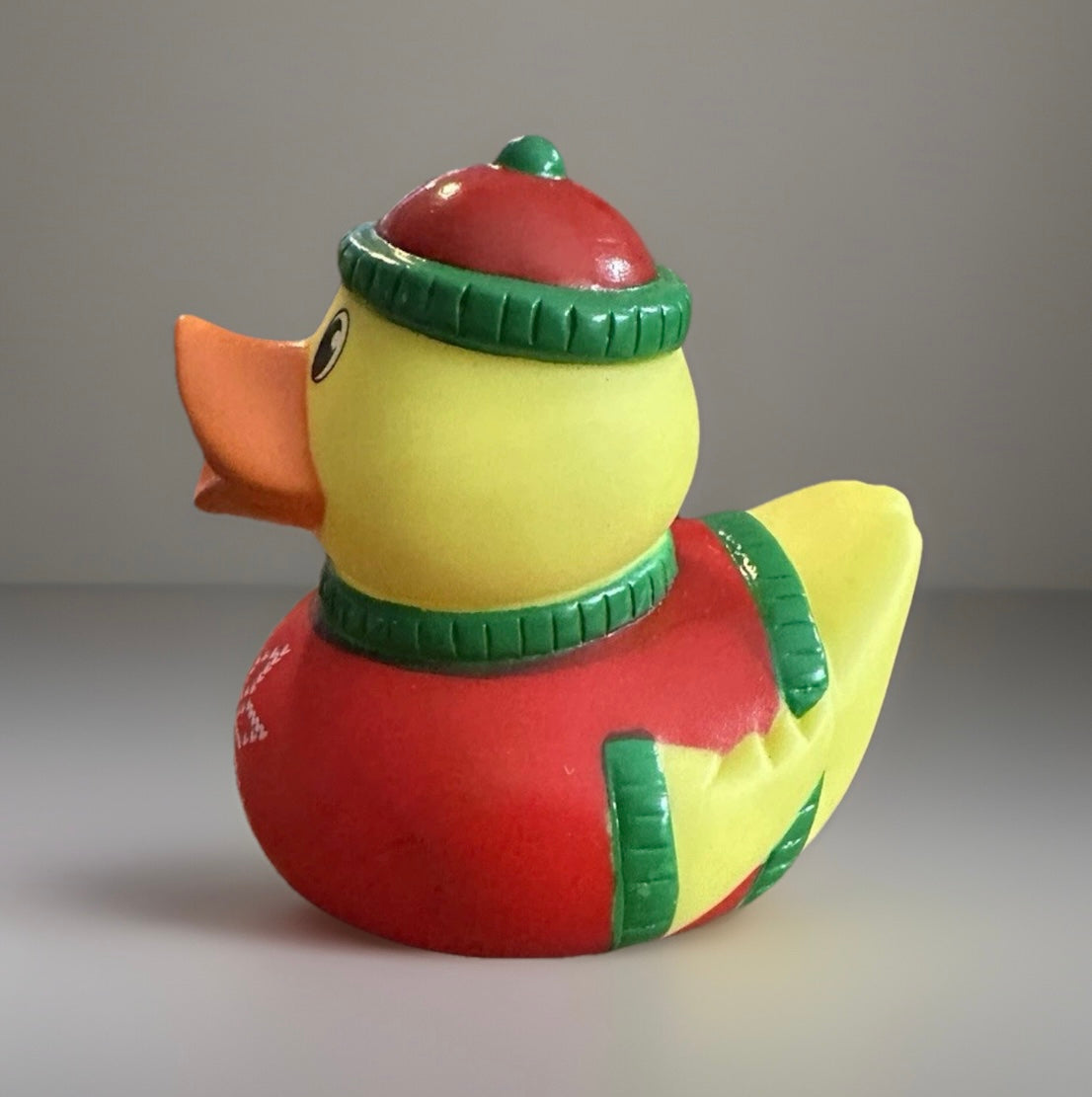 Christmas Sweater Rubber Duck 3.5”