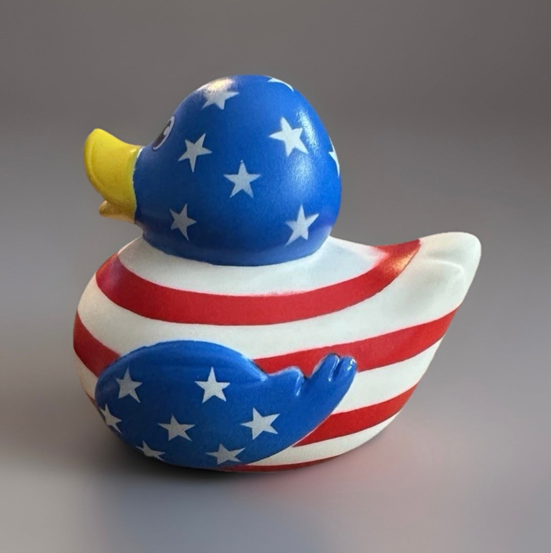 Red White and Blue Rubber Duck 3.5”