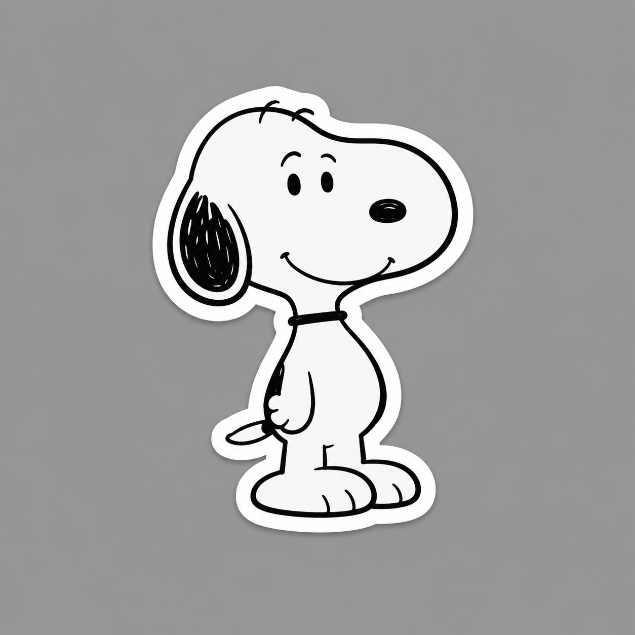 Snoopy Die-cut Waterproof Vinyl Sticker by Reed’s Rubber Ducks