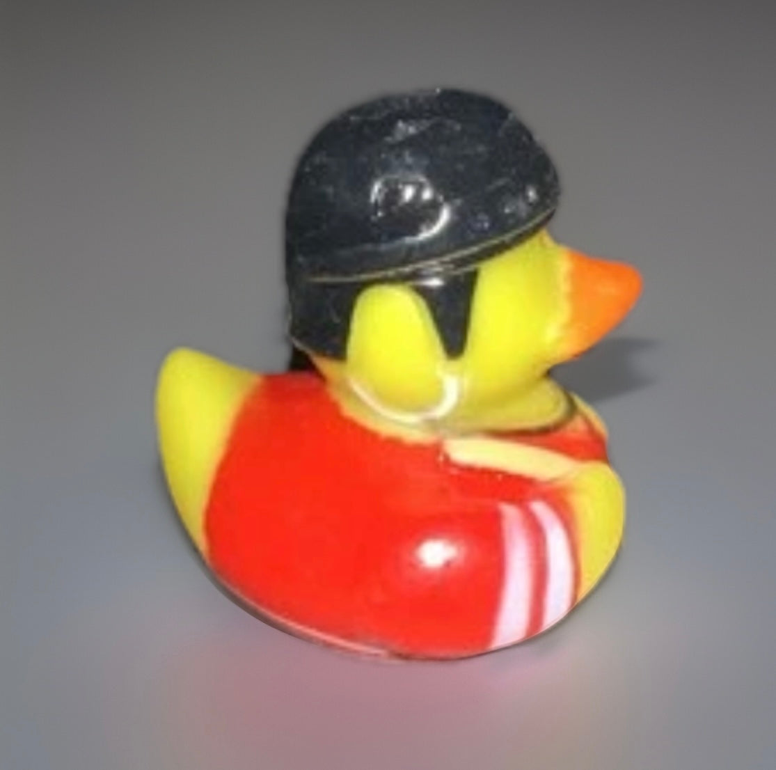 Hockey Red Uniform Rubber Duck 2”