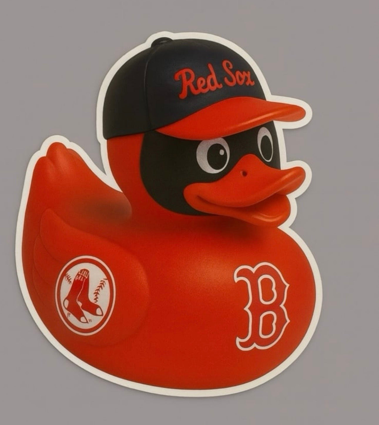 Red Sox Rubber Duck Sticker by Reed’s Rubber Ducks