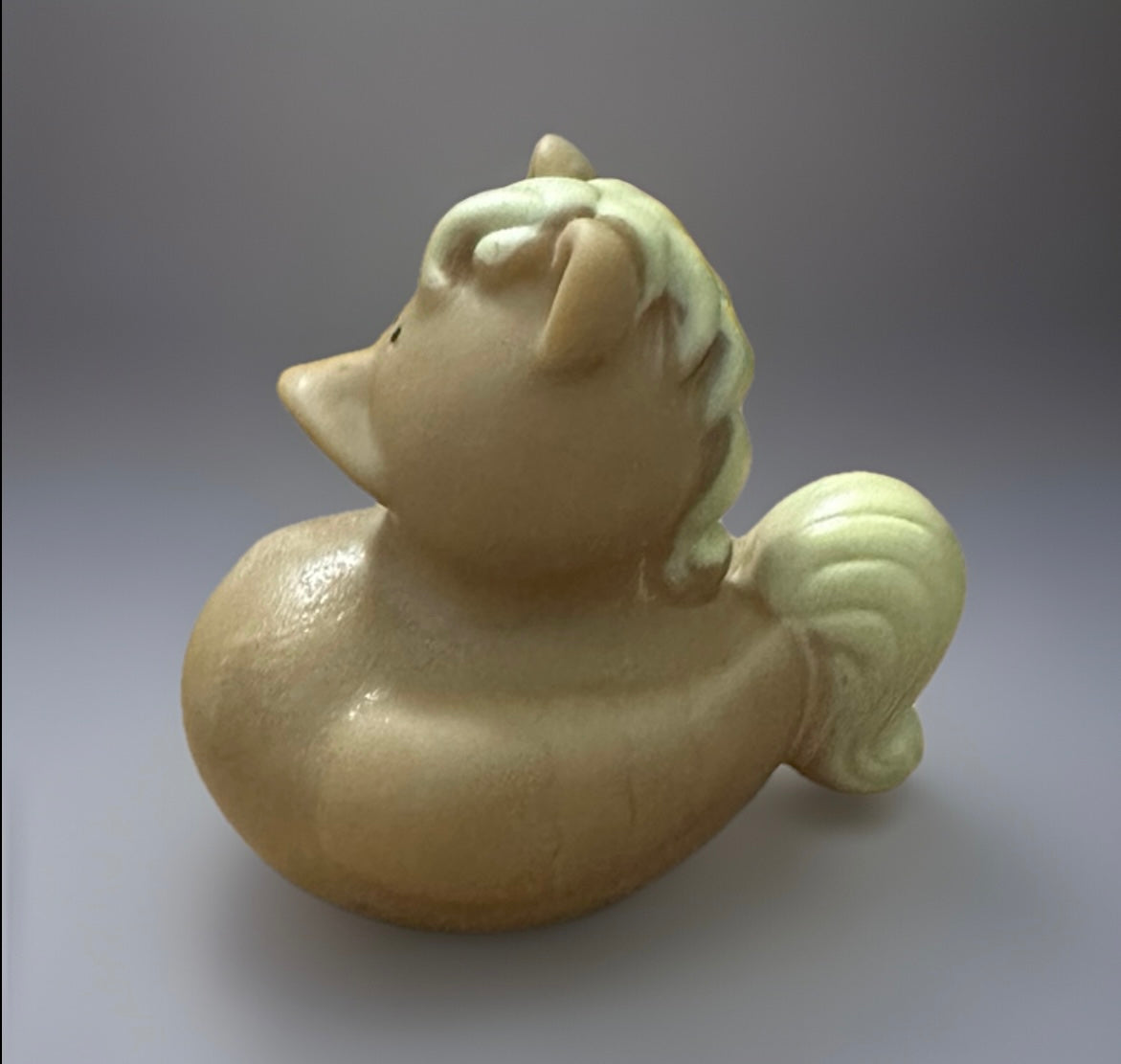 Tan Horse Rubber Duck 2”