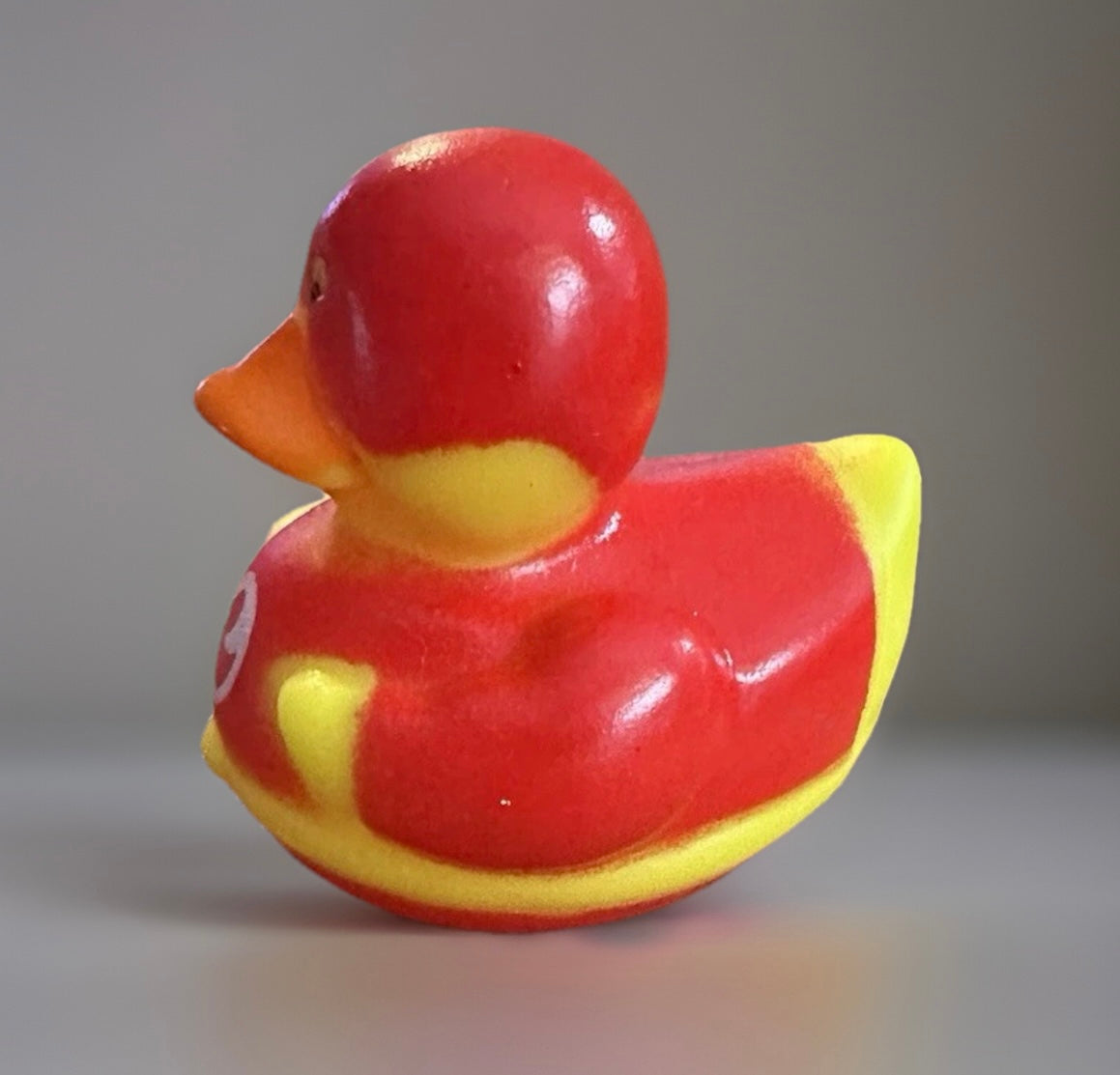 Red Superhero Rubber Duck 2”