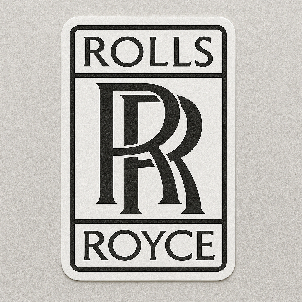 Rolls Royce Sticker by Reed’s Rubber Ducks