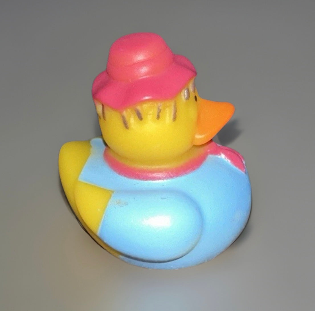Blue Scare Crow Rubber Duck 2”