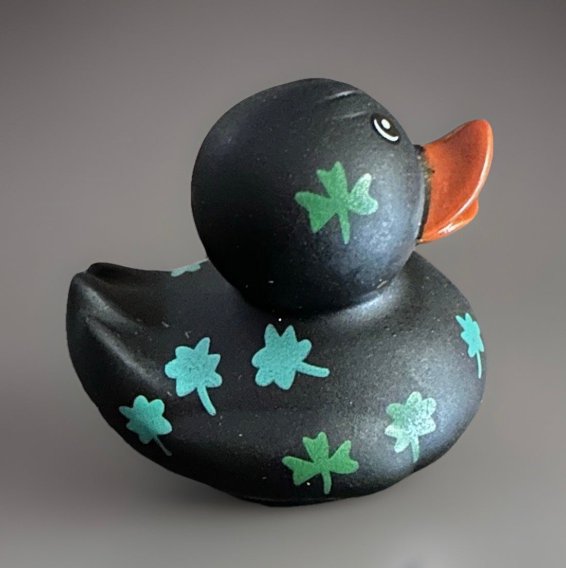 Black St. Patrick’s Day Rubber Duck 2”