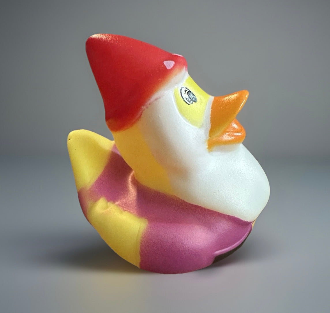 Purple Gnome Rubber Duck 2”