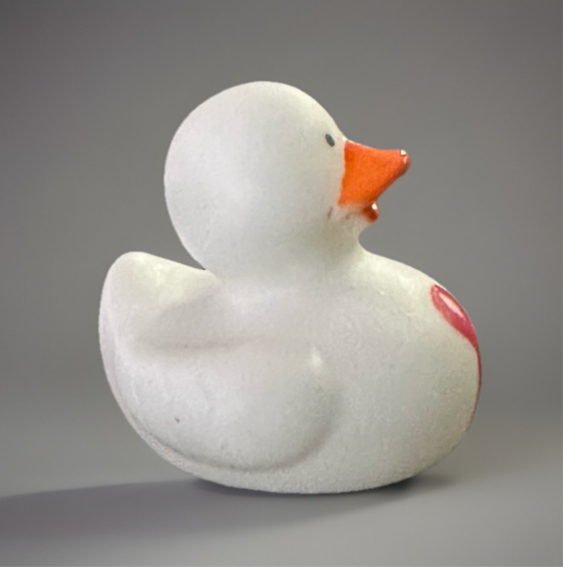 Red Ribbon Awareness Rubber Duck