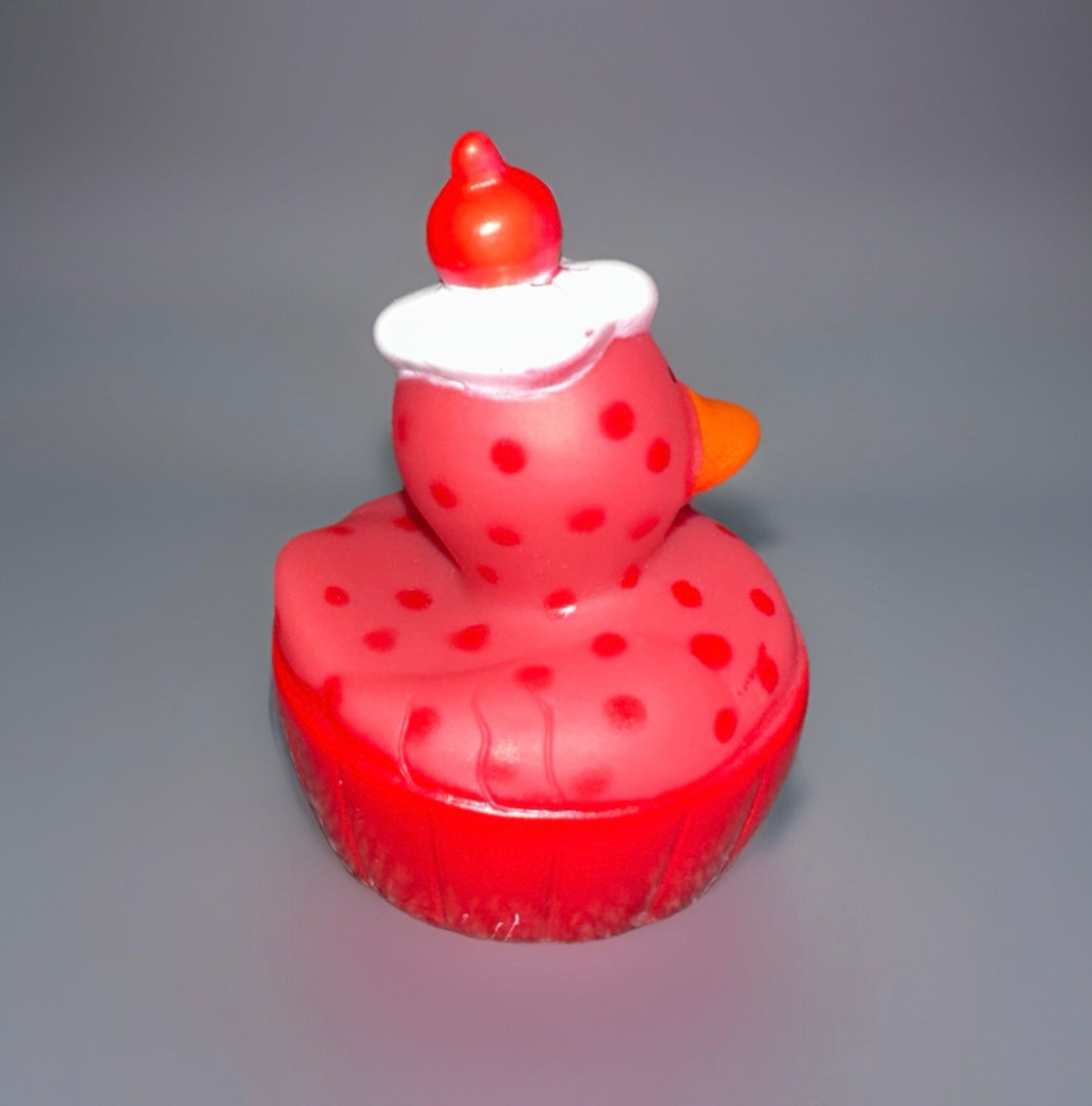 Strawberry Cupcake Rubber Duck 2”