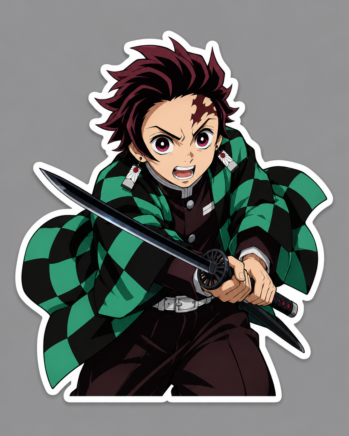 Anime Die-cut Waterproof Vinyl Sticker by Reed’s Rubber Ducks