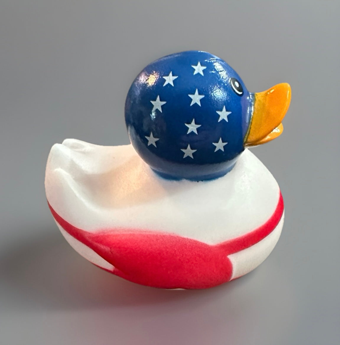 Red, White and Blue Rubber Duck 2”