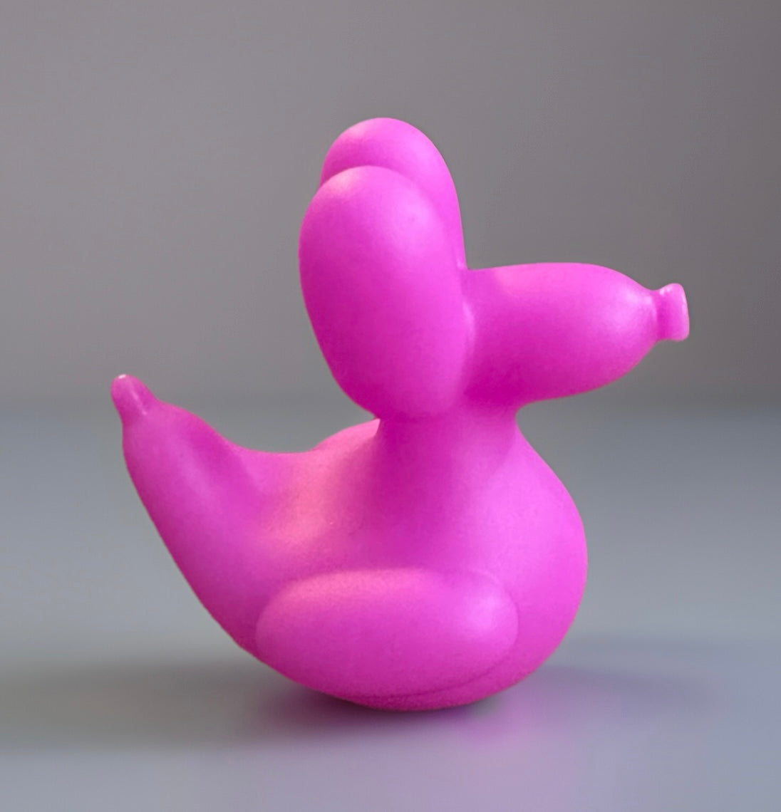 Bright purple rubber duck toy with smooth surface ideal as a purple rubber duck gift from Reed’s Rubber Ducks