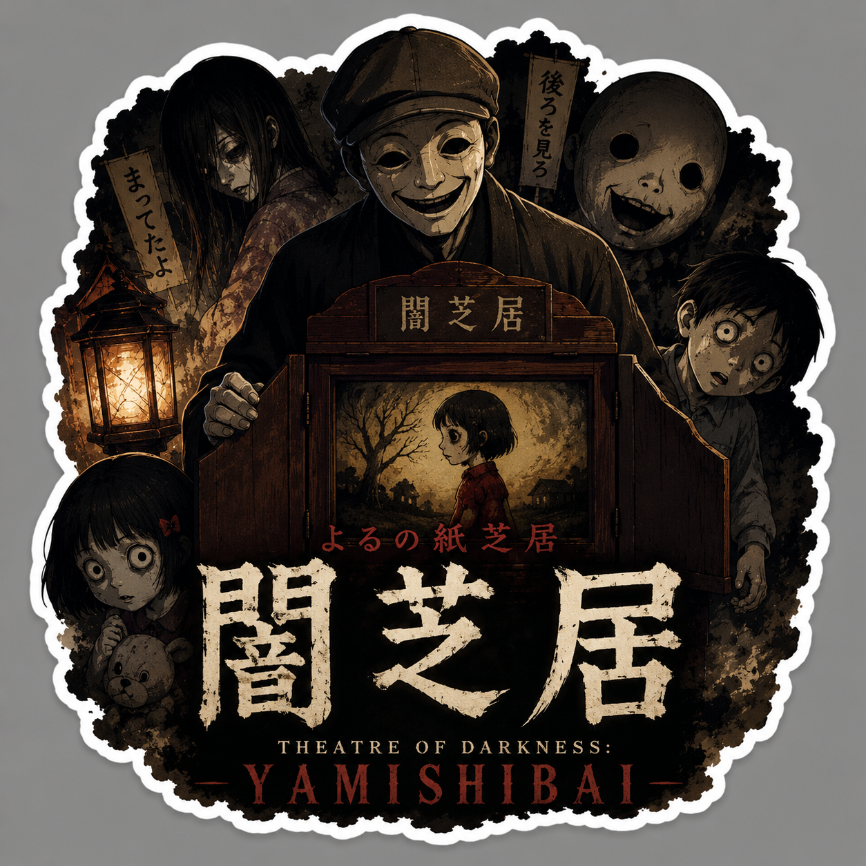 Anime Die-cut Waterproof Vinyl Sticker by Reed’s Rubber Ducks